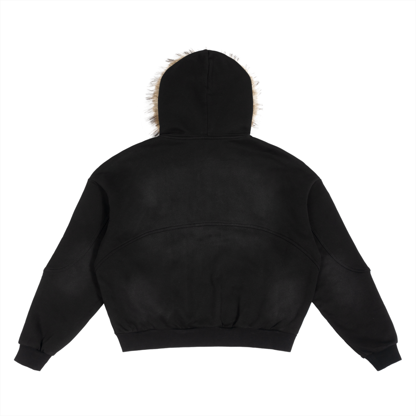 PBT // Boxy Fur Hoodie