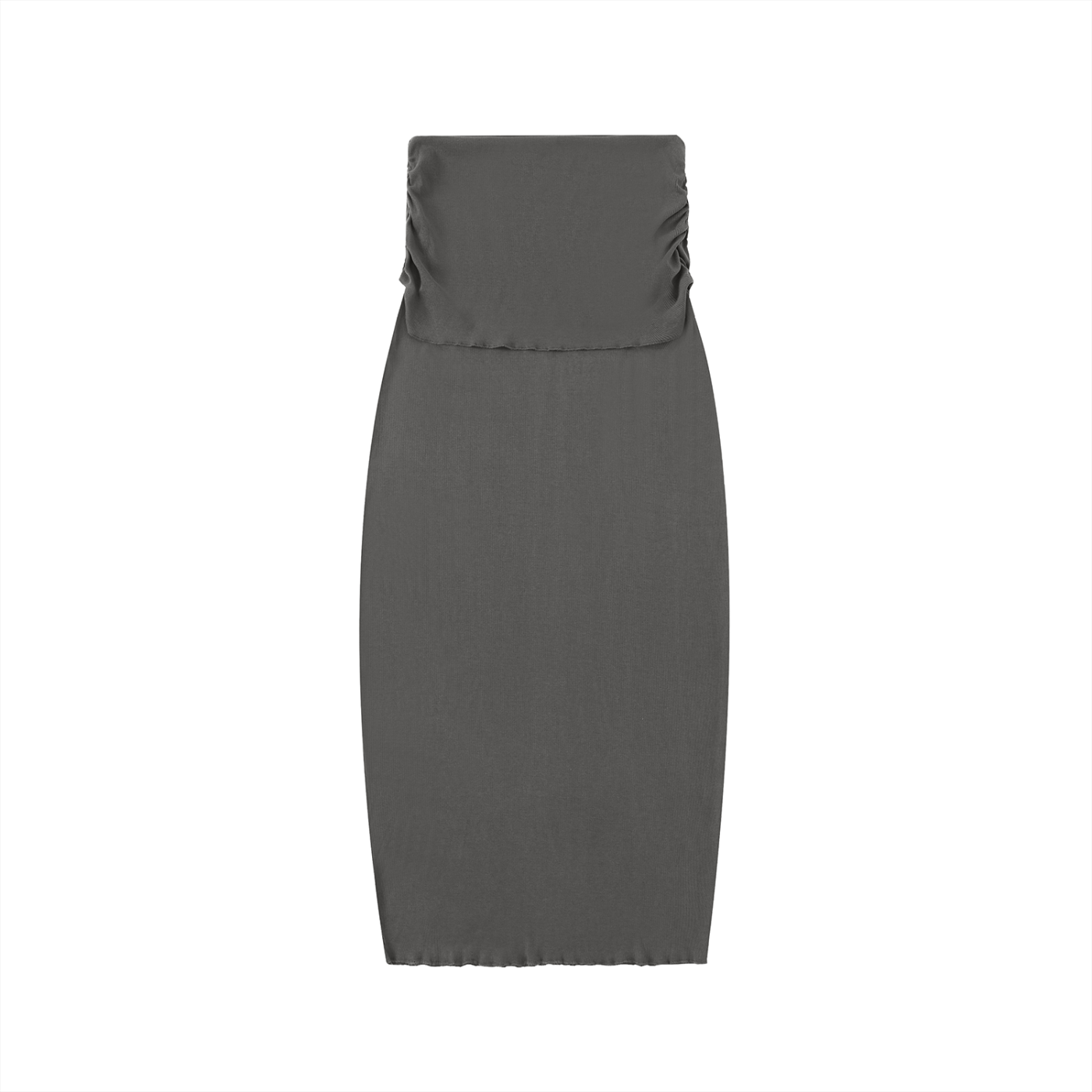 PGT // WTPD Hip-Hugging Slim Maxi Skirt