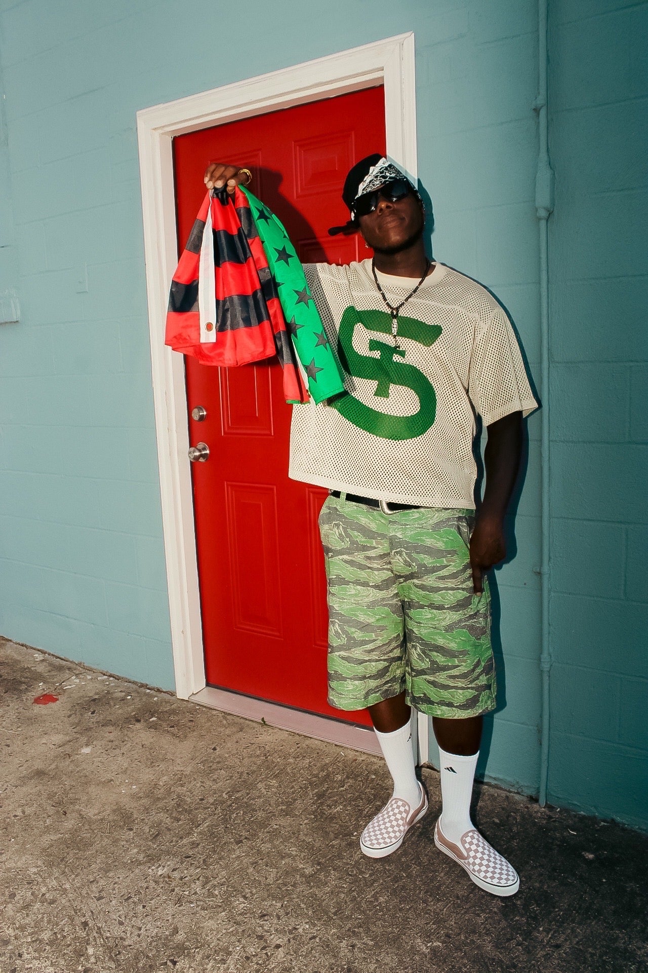 SOLO THUG // Boxy Net T-shirt