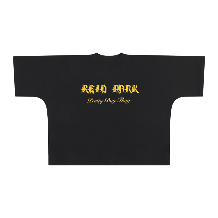 “REID PARK” Oversize One-piece Pattern Cut Boxy Tee