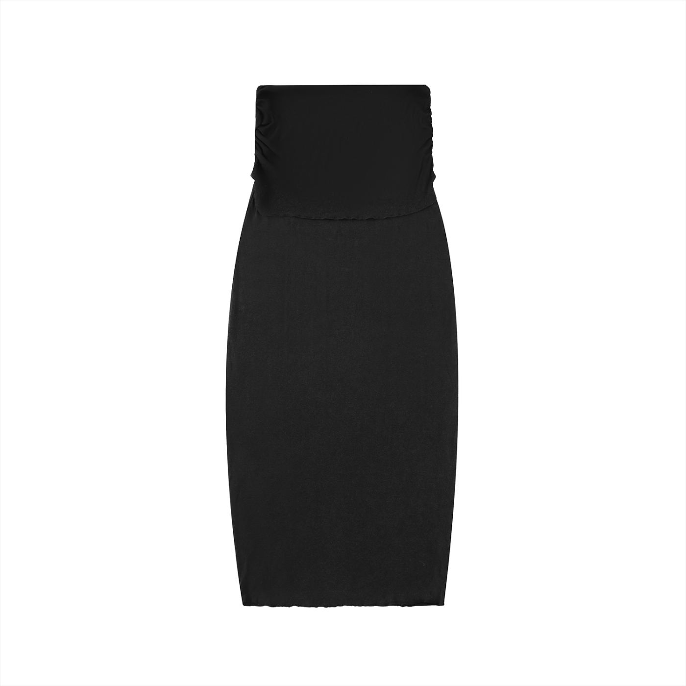 PGT // WTPD Hip-Hugging Slim Maxi Skirt