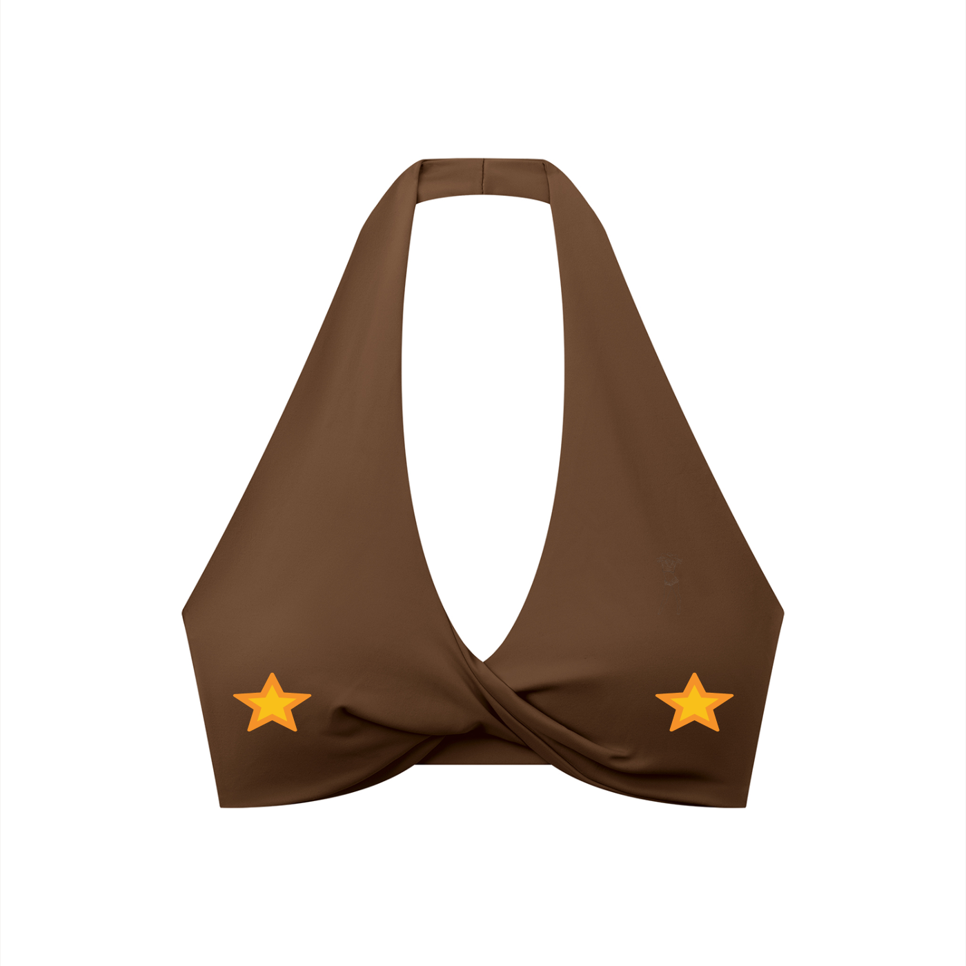 PGT //  Pleated Halter Sports Bra
