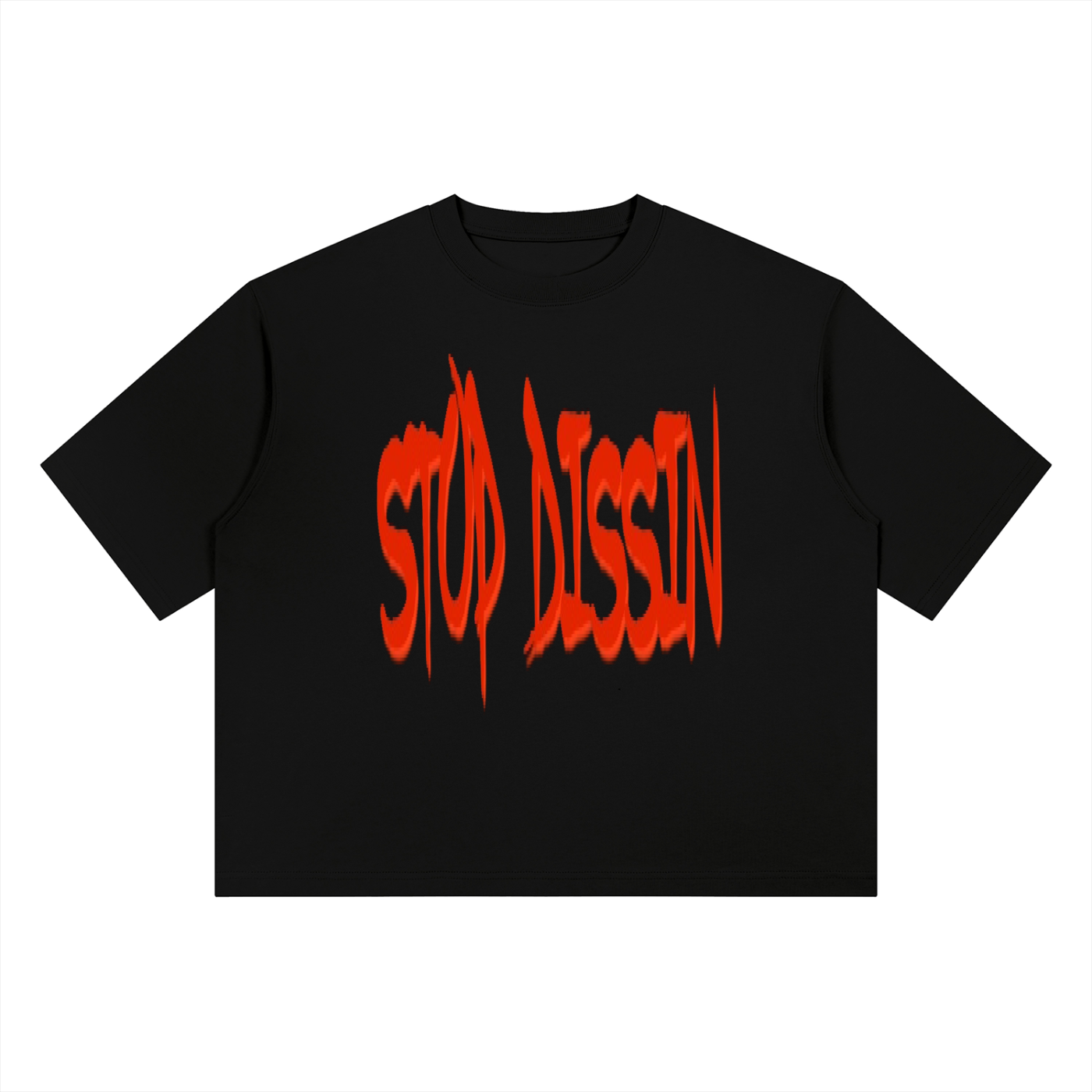 STOP DISSIN // Boxy Tee