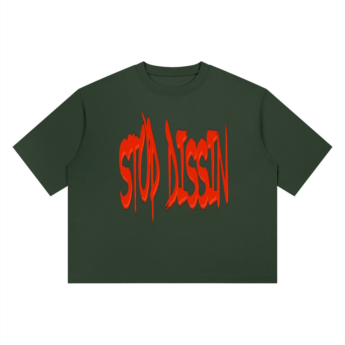 STOP DISSIN // Boxy Tee