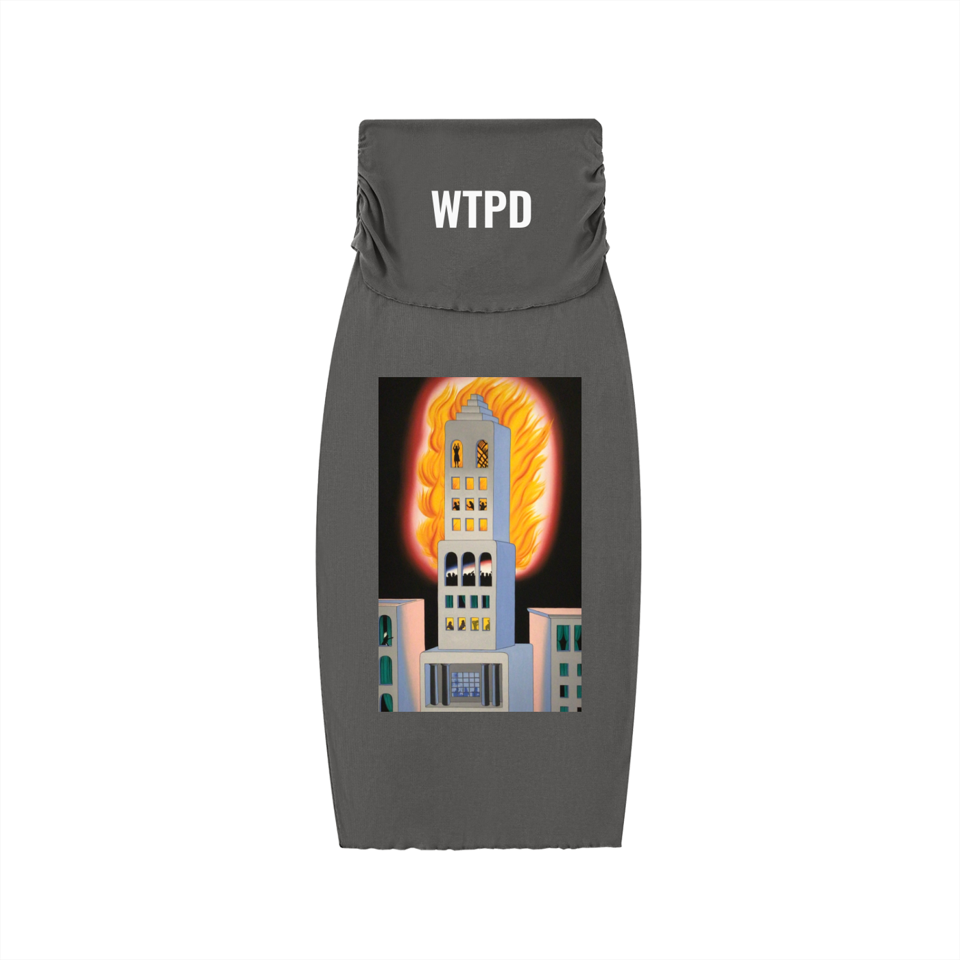 PGT // WTPD Hip-Hugging Slim Maxi Skirt