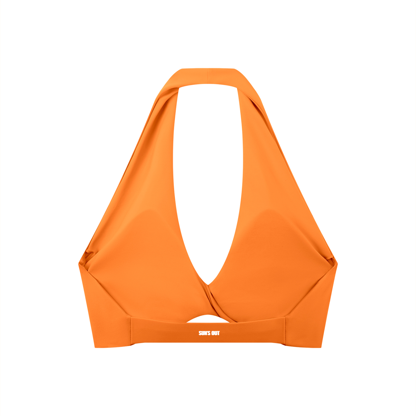 PGT //  Pleated Halter Sports Bra