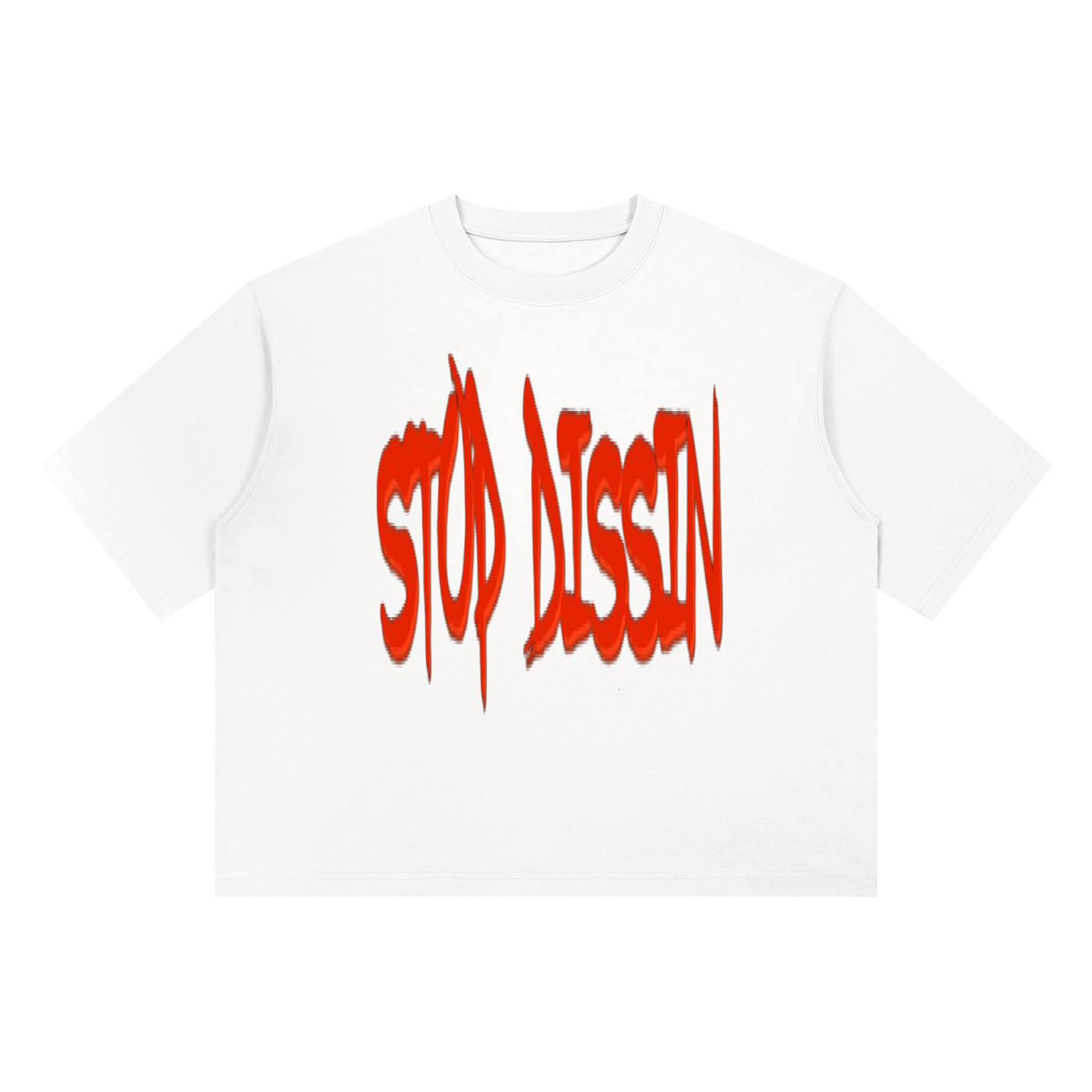 STOP DISSIN // Boxy Tee