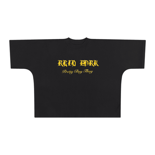 “REID PARK” Oversize One-piece Pattern Cut Boxy Tee